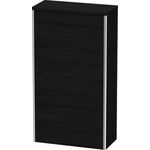 Duravit Halbhochschrank XSQUARE 880x500x236mm Türansch li eiche schwarz