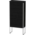 Duravit Halbhochschrank XSQUARE 1121x500x236mm Türansch li eiche schwarz