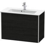 Duravit WTU COMPACT XSQUARE 560x810x388mm eiche schwarz