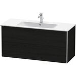 Duravit Waschtischunterbau XSQUARE 560x1210x478mm eiche schwarz