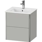 Duravit WTU COMPACT XSQUARE 560x510x418mm betongrau matt