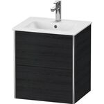Duravit WTU COMPACT XSQUARE 560x510x418mm eiche schwarz