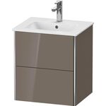 Duravit WTU COMPACT XSQUARE 560x510x418mm flannel grey hochglanz