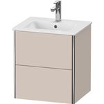 Duravit WTU COMPACT XSQUARE 560x510x418mm taupe matt