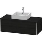 Duravit Waschtischunterbau XSQUARE 400x1200x548mm eiche schwarz