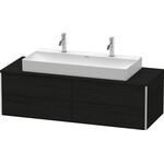 Duravit Waschtischunterbau XSQUARE 400x1400x548mm eiche schwarz