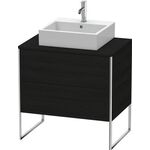 Duravit Waschtischunterbau XSQUARE 778x800x548mm eiche schwarz