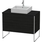 Duravit Waschtischunterbau XSQUARE 778x1000x548mm eiche schwarz
