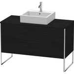 Duravit Waschtischunterbau XSQUARE 778x1200x548mm eiche schwarz