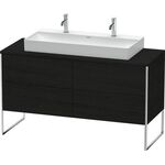 Duravit Waschtischunterbau XSQUARE 778x1400x548mm eiche schwarz
