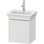 Duravit Waschtischunterbau WHITE TULIP 384x298mm weiß hochglanz Anschlag rechts