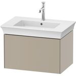 Duravit Waschtischunterbau WHITE TULIP 410x684x458mm taupe seidenmatt