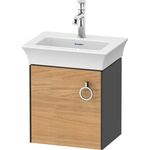 Duravit Waschtischunterbau WHITE TULIP 384x298mm Ei na mass /graphit hgl Ans li