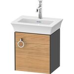 Duravit Waschtischunterbau WHITE TULIP 384x298mm Ei na mass /graphit hgl Ans re