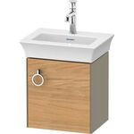 Duravit Waschtischunterbau WHITE TULIP 384x298mm Ei na mass /steingrau h Ans re