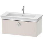 Duravit Waschtischunterbau WHITE TULIP 410x984x458mm nordic weiß seidenmatt