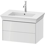 Duravit Waschtischunterbau WHITE TULIP 410x684x458mm weiß hochglanz