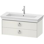 Duravit Waschtischunterbau WHITE TULIP 410x984x458mm weiß seidenmatt