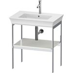 Duravit Metallkonsole WHITE TULIP 760x684x450mm weiß seidenmatt