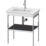 Duravit Metallkonsole WHITE TULIP 760x684x450mm graphit seidenmatt