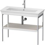 Duravit Metallkonsole WHITE TULIP 760x984x450mm nordic weiß seidenmatt