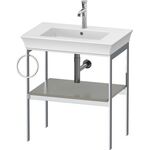 Duravit Metallkonsole WHITE TULIP 760x684x450mm Steingr sdm HTH links