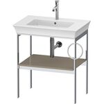 Duravit Metallkonsole WHITE TULIP 760x684x450mm Steingr hgl HTH rechts