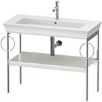 Duravit Metallkonsole WHITE TULIP 760x984x450mm weiß seidenmatt