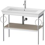 Duravit Metallkonsole WHITE TULIP 760x984x450mm taupe seidenmatt