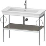 Duravit Metallkonsole WHITE TULIP 760x984x450mm steingrau seidenmatt