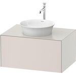 Duravit Waschtischunterbau WHITE TULIP 408x800x550mm nordic weiß seidenmatt