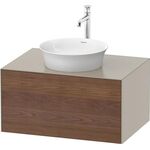 Duravit Waschtischunterbau WHITE TULIP 408x800x550mm amerik NB / ta seidenmatt