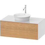Duravit Waschtischunterbau WHITE TULIP 408x1000x550mm Ei na mass / we hochglanz
