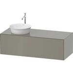 Duravit Waschtischunterbau WHITE TULIP 408x1300x550mm Steingr sdm WT links