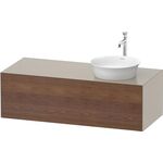 Duravit Waschtischunterbau WHITE TULIP 408x1300x550mm amerik NB / ta sdm WT re