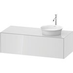 Duravit Waschtischunterbau WHITE TULIP 408x1300x550mm we hgl Waschtisch rechts