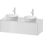 Duravit Waschtischunterbau WHITE TULIP 408x1300x550mm weiß hochglanz