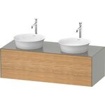 Duravit Waschtischunterbau WHITE TULIP 408x1300x550mm Ei na mass / Steingr sdm