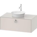 Duravit Waschtischunterbau WHITE TULIP 408x1000x550mm nordic weiß seidenmatt