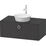 Duravit Waschtischunterbau WHITE TULIP 408x1000x550mm graphit seidenmatt