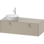 Duravit Waschtischunterbau WHITE TULIP 408x1300x550mm ta sdm Waschtisch links