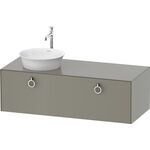 Duravit Waschtischunterbau WHITE TULIP 408x1300x550mm Steingr sdm WT links