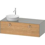 Duravit Waschtischunterbau WHITE TULIP 408x1300x550mm Ei na mass / Steing sdm W