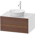 Duravit Waschtischunterbau WHITE TULIP 408x800x550mm amerik NB / weiß hochglanz