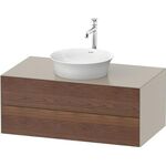 Duravit Waschtischunterbau WHITE TULIP 408x1000x550mm amerik NB / ta seidenmatt