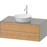 Duravit Waschtischunterbau WHITE TULIP 408x1000x550mm Ei na mass / Steingr sdm