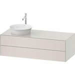 Duravit Waschtischunterbau WHITE TULIP 408x1300x550mm No we sdm WT links