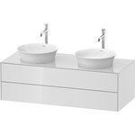 Duravit Waschtischunterbau WHITE TULIP 408x1300x550mm weiß hochglanz