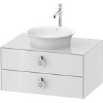 Duravit Waschtischunterbau WHITE TULIP 410x800x550mm weiß hochglanz