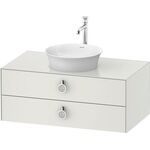 Duravit Waschtischunterbau WHITE TULIP 408x1000x550mm weiß seidenmatt